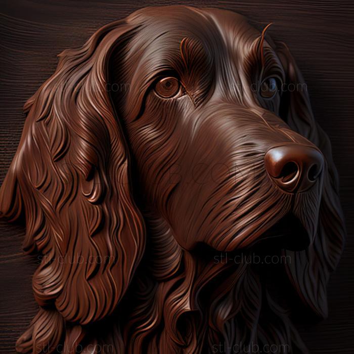 st Field Spaniel dog